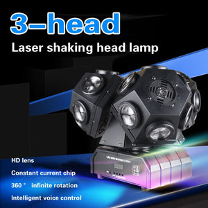 Multifunctional LED Rotating Laser Beam Light